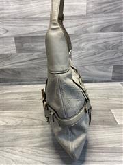 GUCCI Guccissima 85th Anniversary Cream Leather Hobo Shoulder Bag